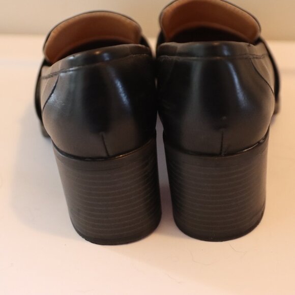 Wonderly Leah Black Loafers Size 9 Man Made Office Casual - Picture 4 of 12